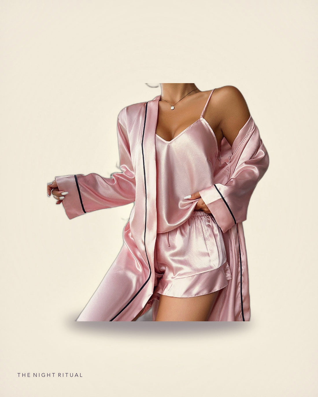 The satin, up close — The Night Ritual